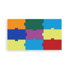 Настенная панель «Мега пазлы» (9 штук)