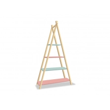 Стеллаж для игрушек и книг «Домик»