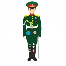 Бизиборд Почетный караул