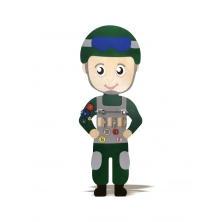 Бизиборд Защитник Родины