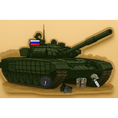 Бизиборд Танк