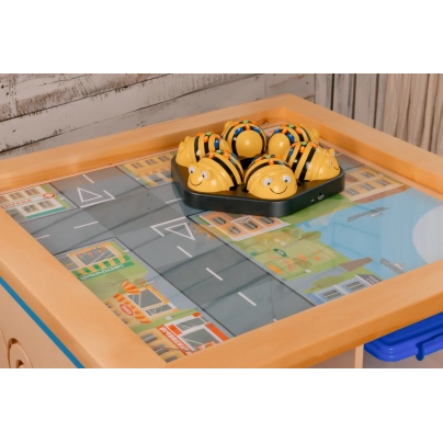 Набор Лого-роботов Пчелки (на док-станции) Bee-Bot