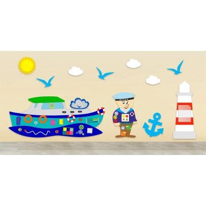 Комплексное настенное решение «На море»