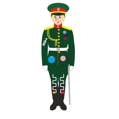 Бизиборд Почетный караул