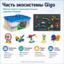 Набор деталей для креативной панели "Шестерни"