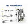 Цепь модульная для конструктора Лёвушка 2.0 (10 шт.)