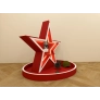 Патриотический стенд Звезда на площадке