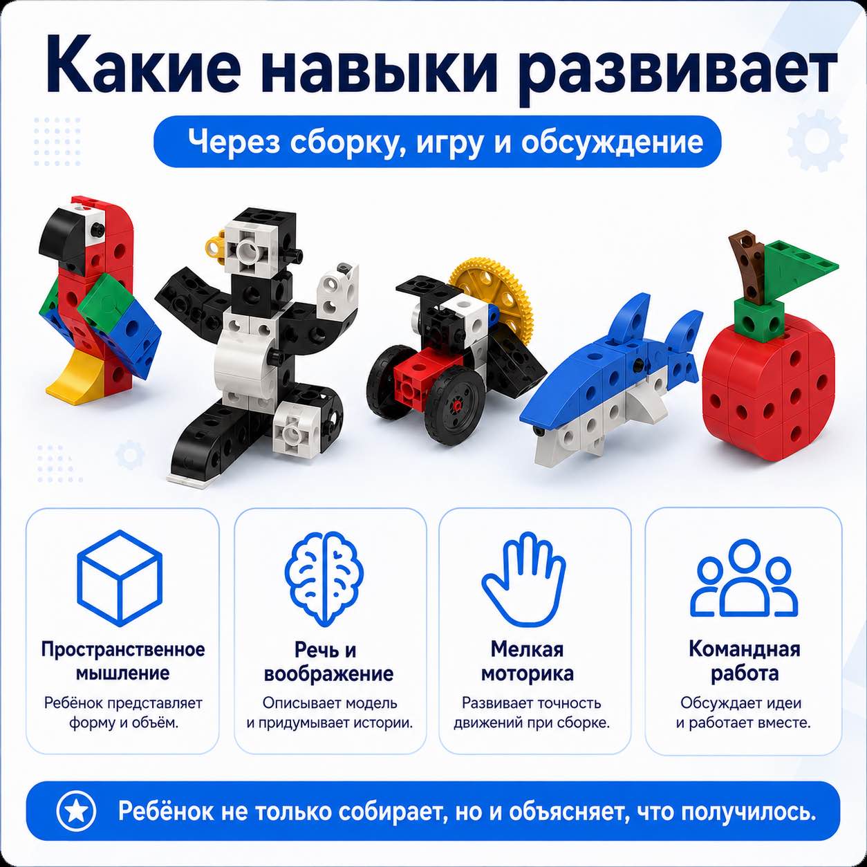 Какие навыки развивает набор Окружающий мир Gigo