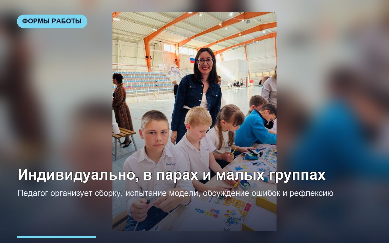Занятие в группе — учебное применение AIKIRO