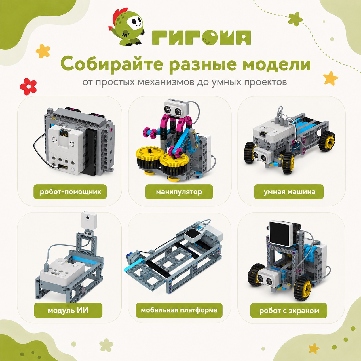 Собранные модели Гиго-ИИ