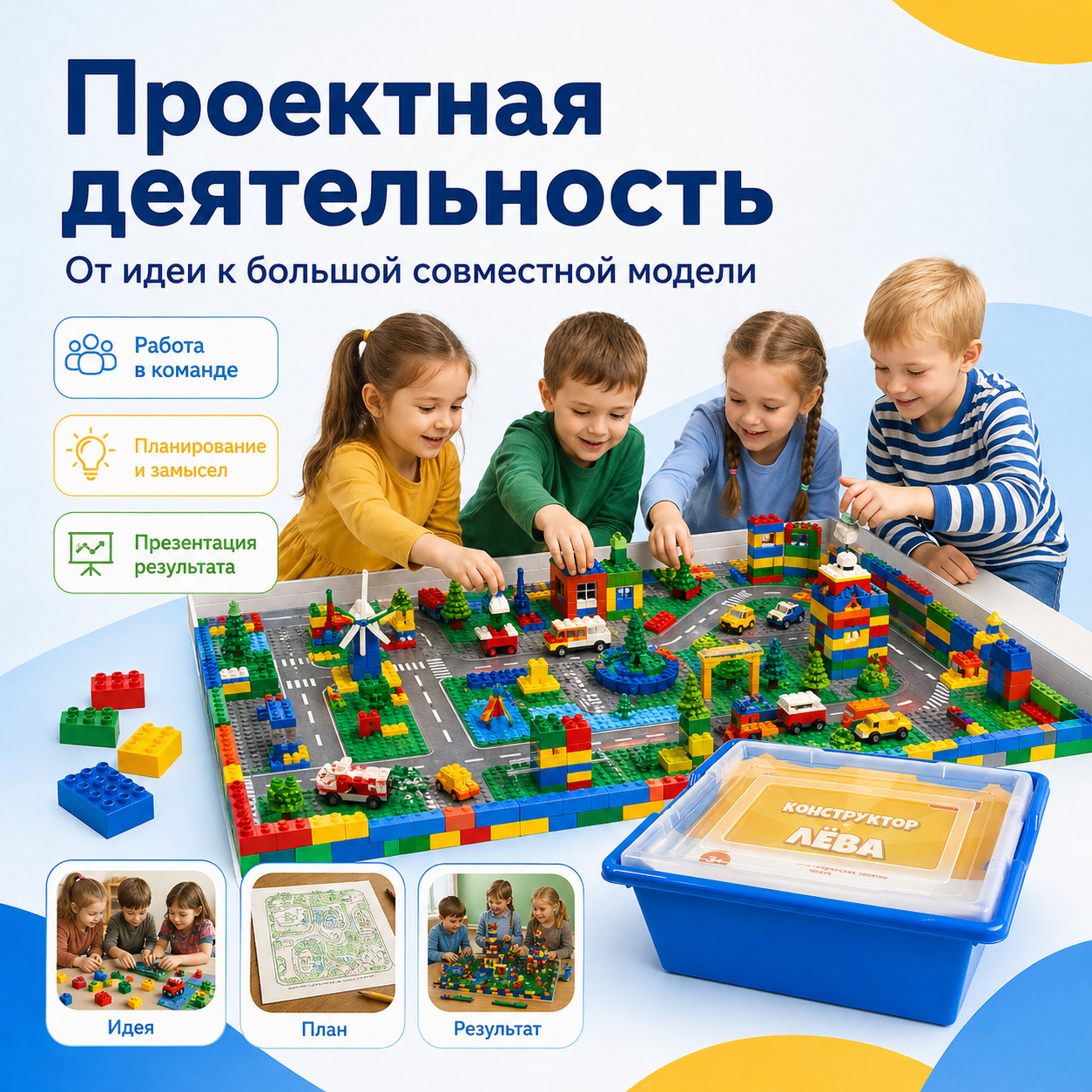 Проектная деятельность с Конструктором Лёва 45019